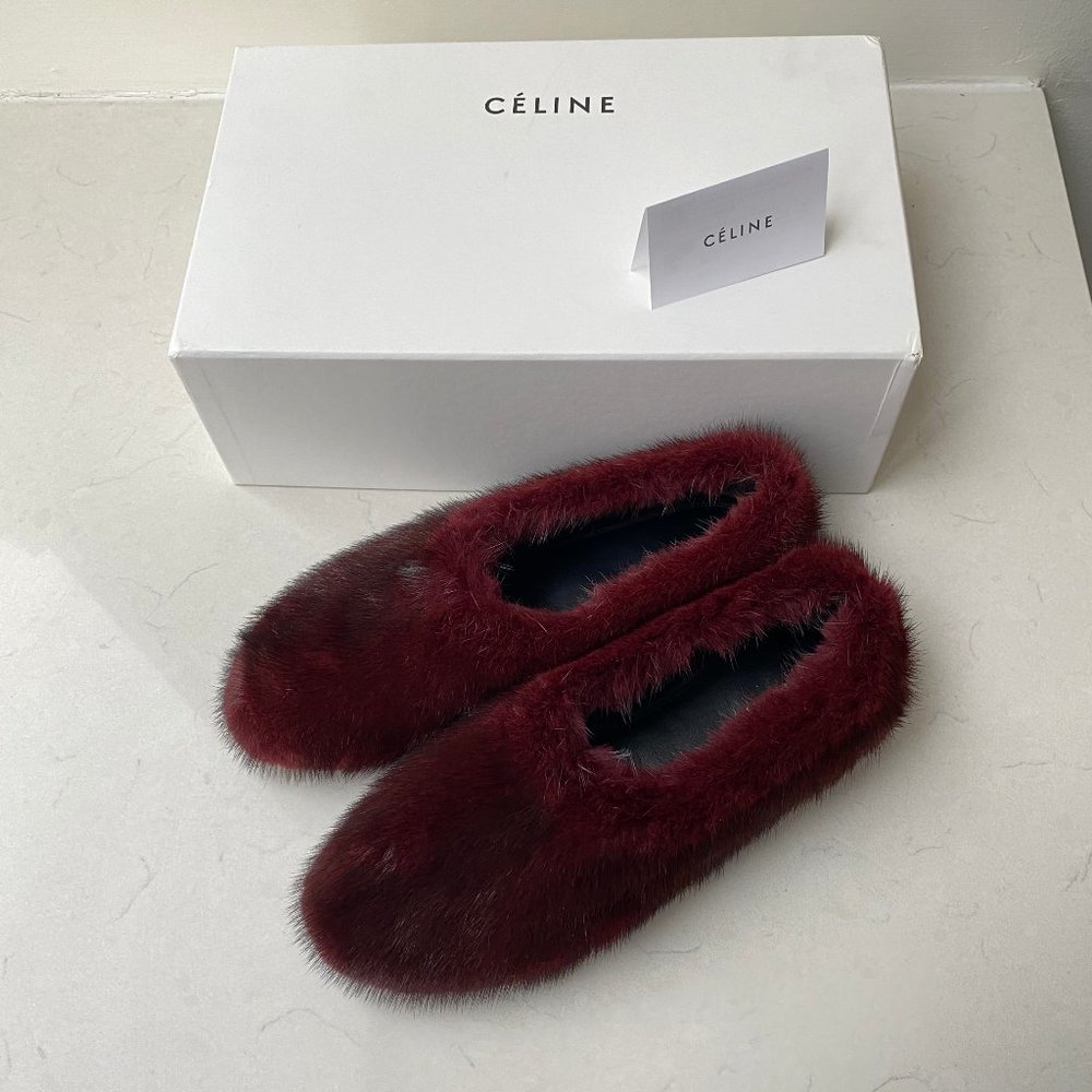 Celine (Phoebe Philo) S/S 13 Iconic Fur Shoes